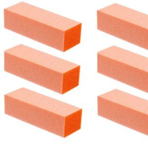 10 PC. Buffer Orange Sanding 3-Way. 80/100